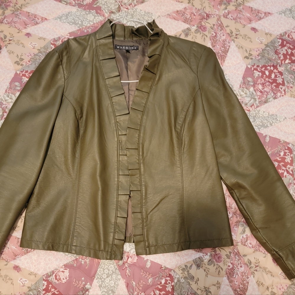 Leather jacket